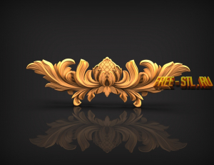 decoração modelo 3D formato STL
